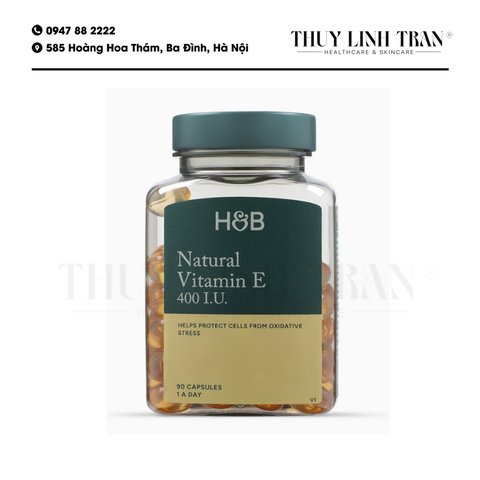 H&B Vitamin E 400IU