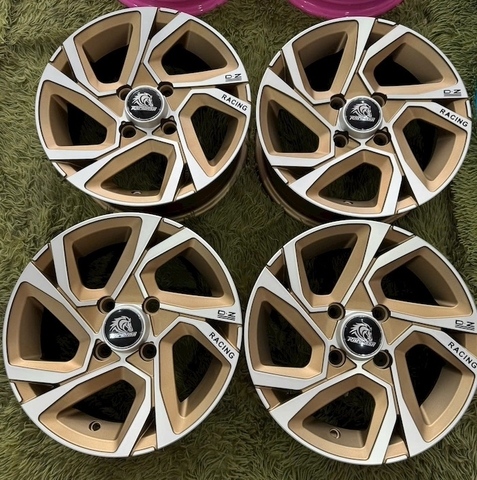 Lazang 13 inch VinFast Minio Green Rapidash chất lượng