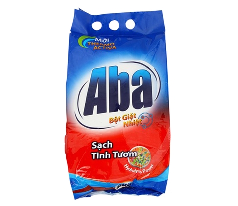 Bột giặt nhiệt Aba Sạch tinh tươm 1,5kg