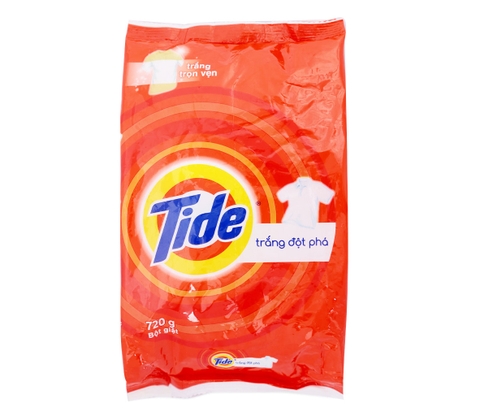 Bột giặt Tide Trắng đột phá 720g