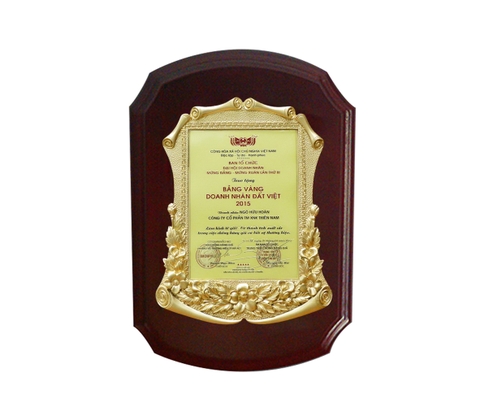 Bảng vinh danh mẫu 04 mã 03