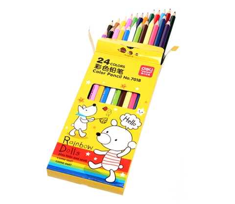 Chì màu Deli 7018