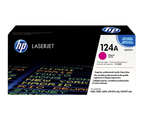 Mực in HP 124A (Q6003A) Magenta - Mực in Laser màu