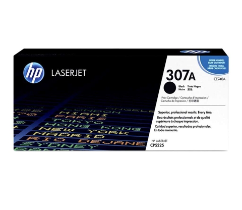 Mực in HP 307A (CE740A) Black - Mực in Laser màu