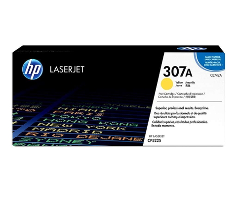 Mực in HP 307A (CE742A) Yellow - Mực in Laser màu