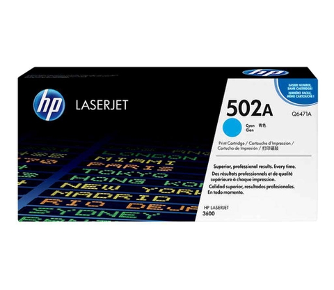 Mực in HP 502A (Q6471A) Cyan - Mực in Laser màu