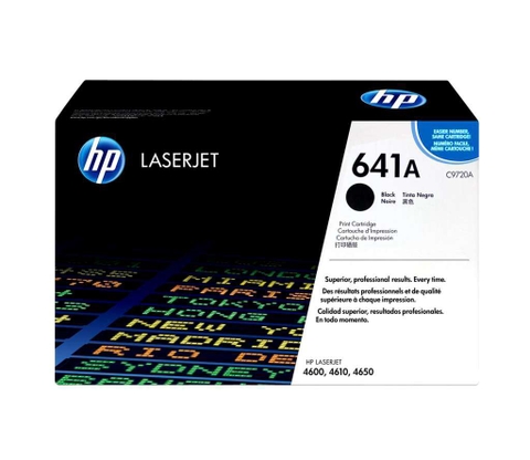 Mực in HP 641A (C9720A) Black - Mực in Laser màu