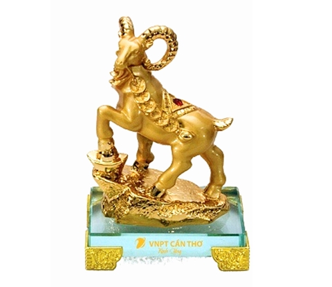 Linh vật phong thủy mạ vàng mẫu 03