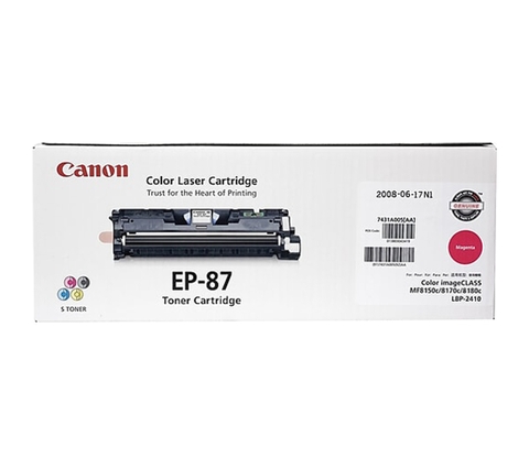 Mực Canon MF8180C, MF8170C, MF8150C/ LBP-2410 (EP-87 M) Magenta