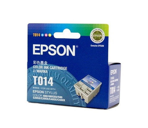 Mực Epson T014 (T014091) C/Y/M - Mực in phun