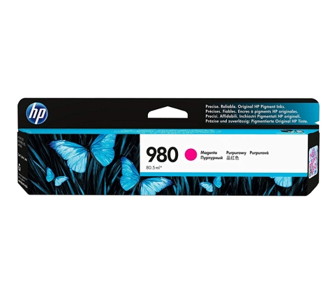 Mực HP 980 (D8J08A) Magenta - Mực in laser màu