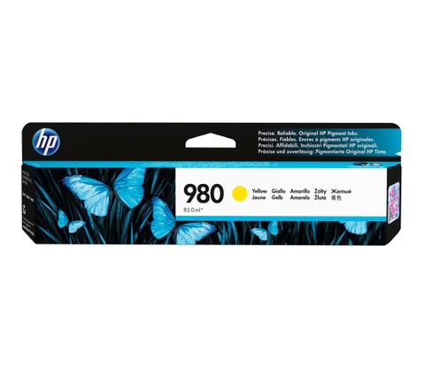Mực HP 980 (D8J09A) Yellow - Mực in laser màu