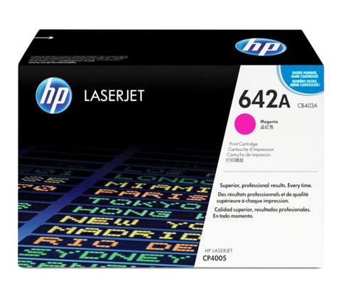 Mực in HP 642A (CB403A) Magenta - Mực in Laser màu