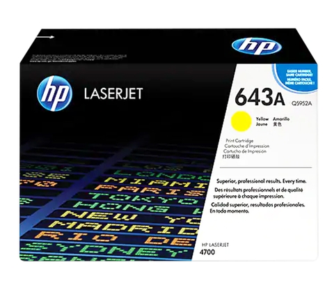 Mực HP 643 (Q5952A) Yellow - Mực in laser màu