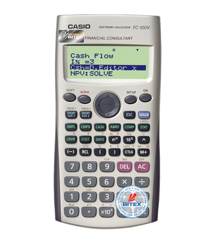 Máy tính CASIO FC-100V