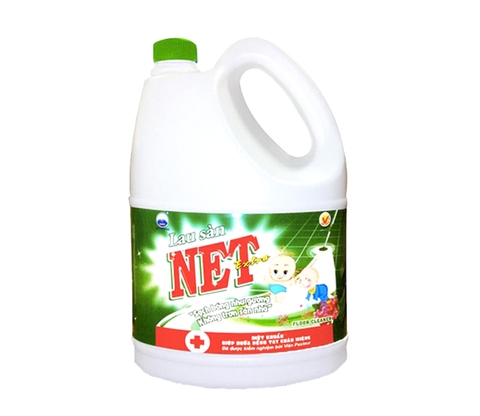 Nước lau sàn NET Extra Diệt khuẩn can 4kg