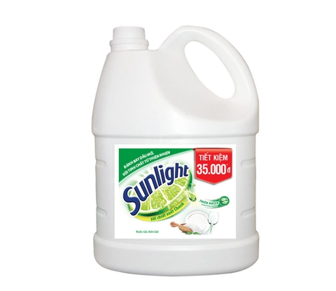 Nước rửa chén Sunlight Thiên nhiên can 3,8kg