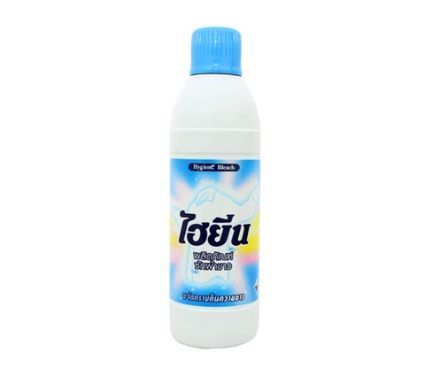 Nước tẩy quần áo trắng Hygiene nắp xanh hương Hoa nhẹ nhàng 600ml