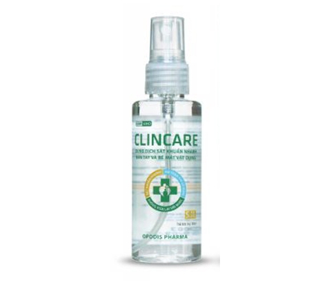 Nước rửa tay hiệu Clincare 70ml