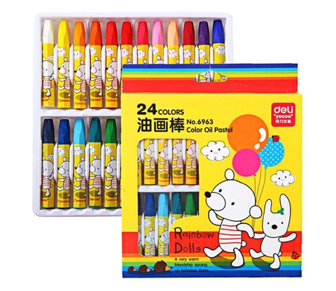 Sáp màu Deli 6963