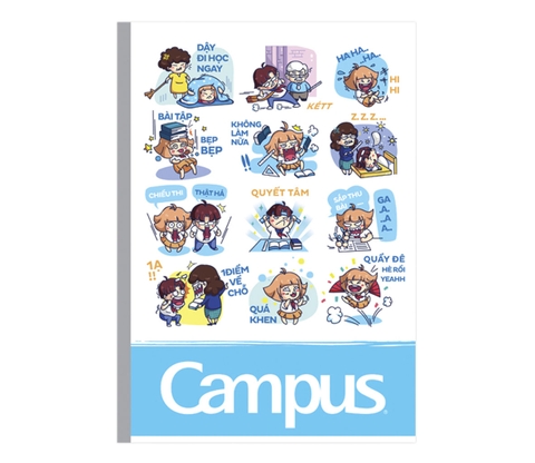 Tập 80 trang Campus EMOJI NB-EMJ80