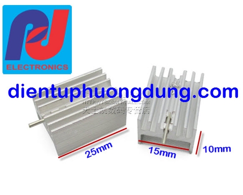 Tản nhiệt TO220 25x15x10mm