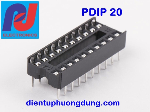 Đế IC 20 chân nhựa - 20 DIP