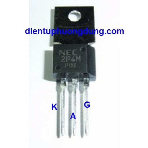 2P4M Thyristor SCR TO220 2A 400V