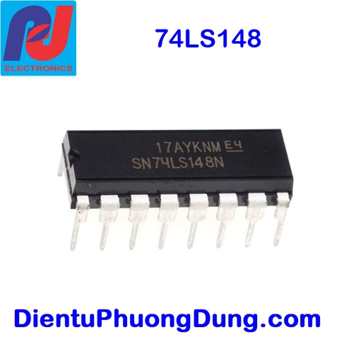 74LS148  Chân cắm DIP16