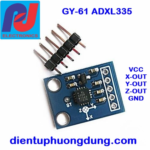 Module cảm biến nghiêng GY-61 ADXL335