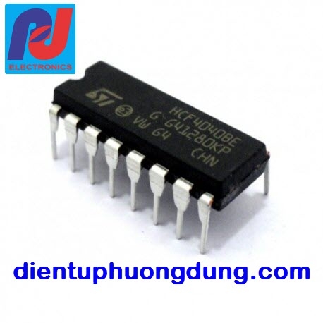 CD4040 12-stage binary ripple counter