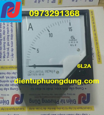 Đồng hồ đo dòng điện 6L2A-15A