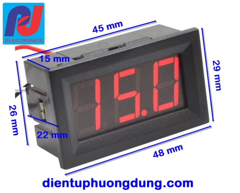 Mạch đo dòng điện 0-10A, nguồn cấp 4-30V