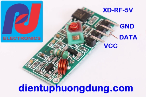 Bộ thu RF XD-RF-5V 315M 433M