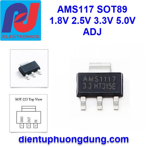 AMS1117 SOT223 3.3V