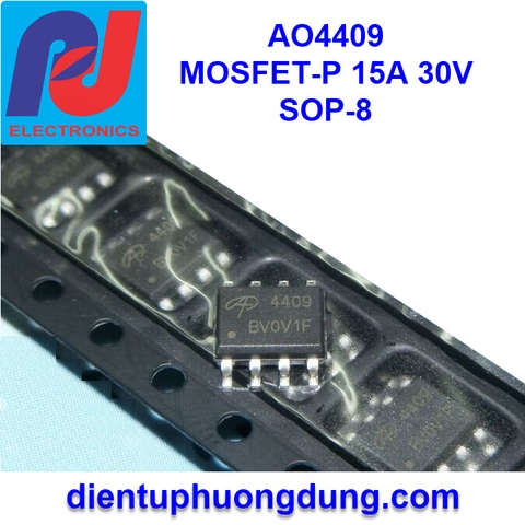 AO4409  MOSFET-P 15A 30V  SOP-8