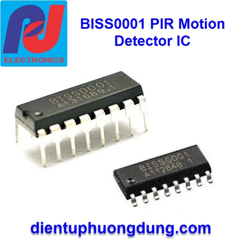 BISS0001 PIR Motion Detector IC