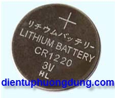 Pin CMOS CR1220 3V Lithium Battery