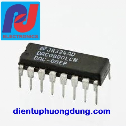 DAC0800 DIP16 - DAC 8 bit