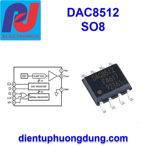 DAC8512 SO8