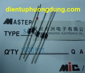 Diode thường RL207 2A 1000V