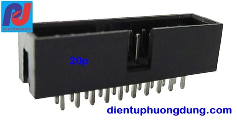 IDC 10x2 20P đực thẳng, 2.54mm