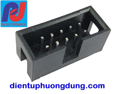 IDC 5x2 10P đực thẳng, 2.54mm