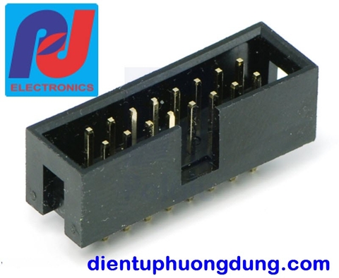 IDC 8x2 16P đực thẳng, 2.54mm