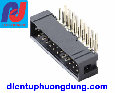 IDC 10x2 20P đực cong, 2.54mm