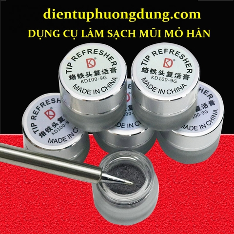 Dụng cụ làm sạch mũi hàn nhiệt chống Oxy hóa