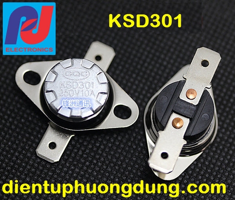 Rơ le nhiệt KSD301 105°C 250VAC 10A