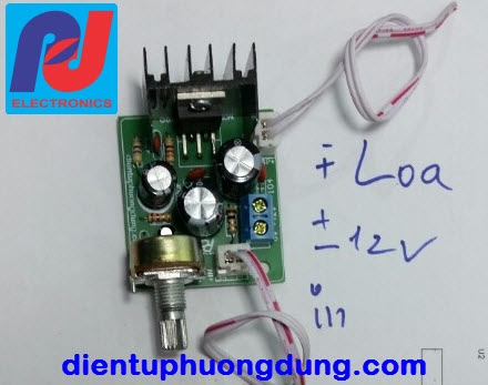 Mạch audio TDA2003A đơn kênh