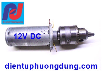 Máy khoan mạch in 12VDC, 0.65-6.0mm