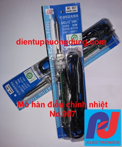 Mỏ hàn điều chỉnh nhiệt NO.907 60W